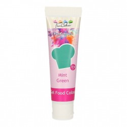 Grön pastafärg på tub (Mint Green - FC)
