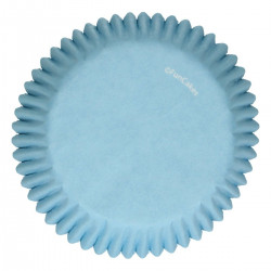 Blå muffinsformar, 48 st (Light Blue)
